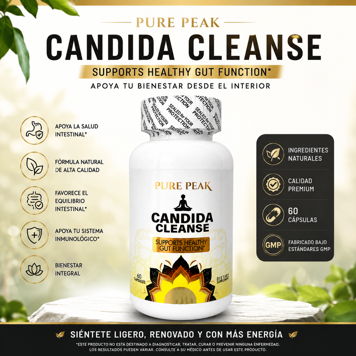 PURE PEAK Candida Cleanse