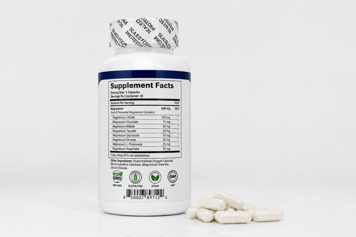 Magnesium Complex  8 Formas de Magnesio de Alta Absorción